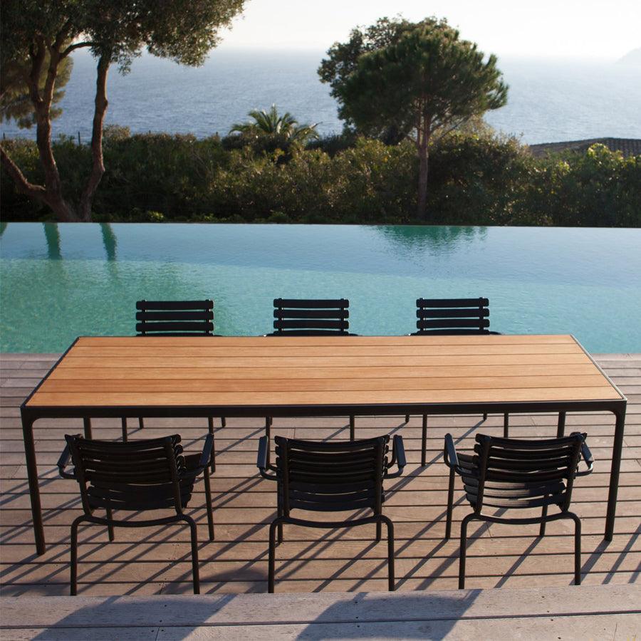 FOUR Indoor/Outdoor Table Black Frame