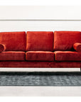 Chanel sofa in theadora rouge