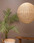 Cora Round Lightshade Natural