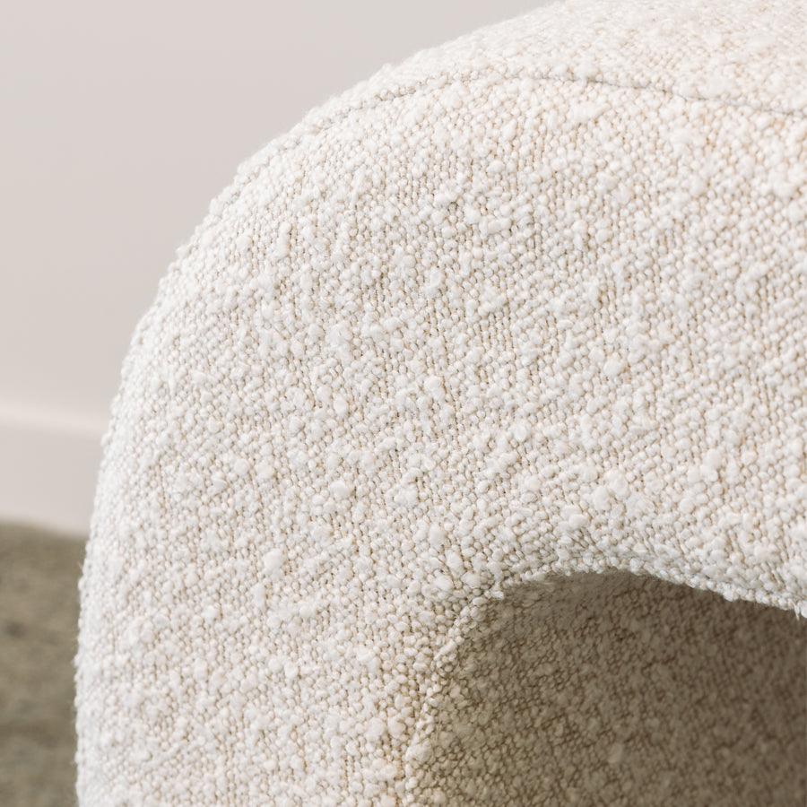 Daphins Bench - Cream Boucle