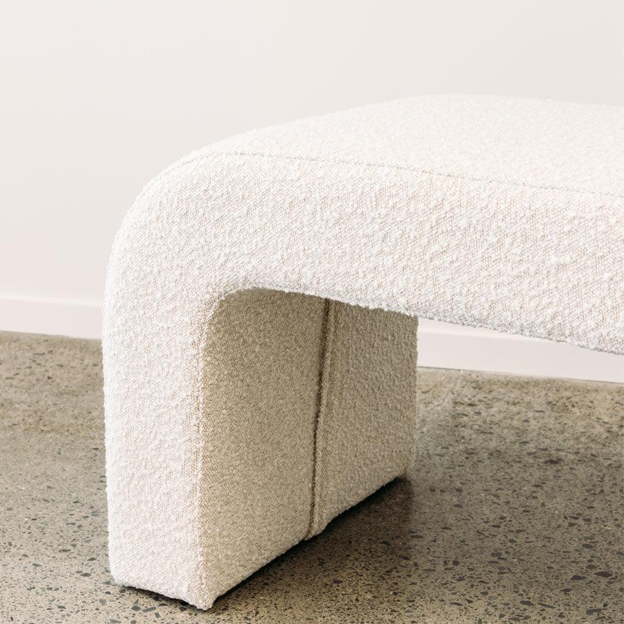 Daphins Bench - Cream Boucle