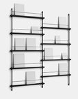 Moebe Magazine Shelving System - Black