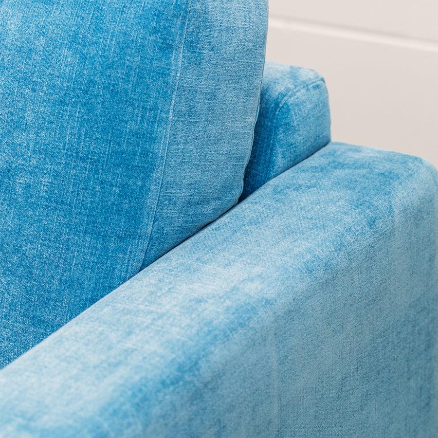 Tango modular sofa and reversible ottoman in orleans sky