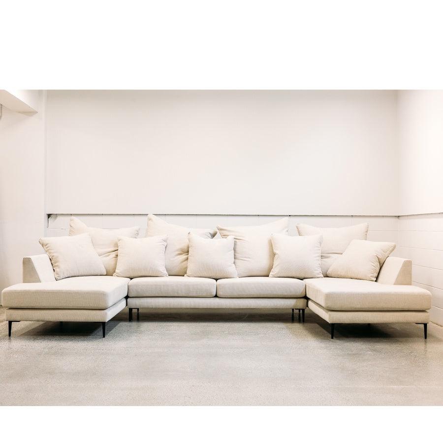 Monterey 3 piece modular sofa in copeland pumice