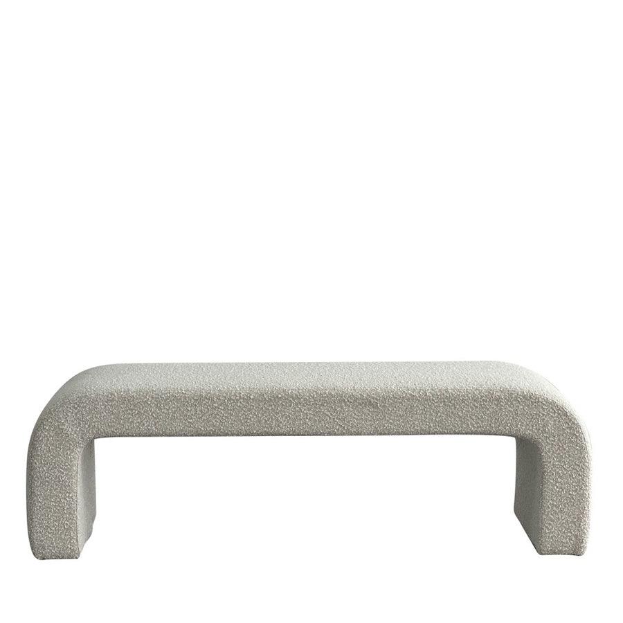 Daphins Bench - Cream Boucle
