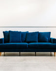 Tango extra deep sofa in plush indigo