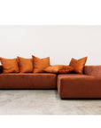 Vito modular sofa in elton date and jarrah