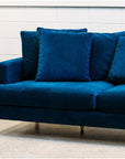 Tango extra deep sofa in plush indigo