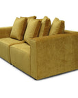 Vito 2 Piece Modular Sofa in magma dijon