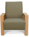 Mogambo armchair in octavius olive