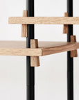 Moebe Shelving System - Leg Set Black