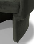 Odyssey armchair in forest green