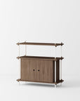 Moebe Shelving System - Cabinet - Walnut