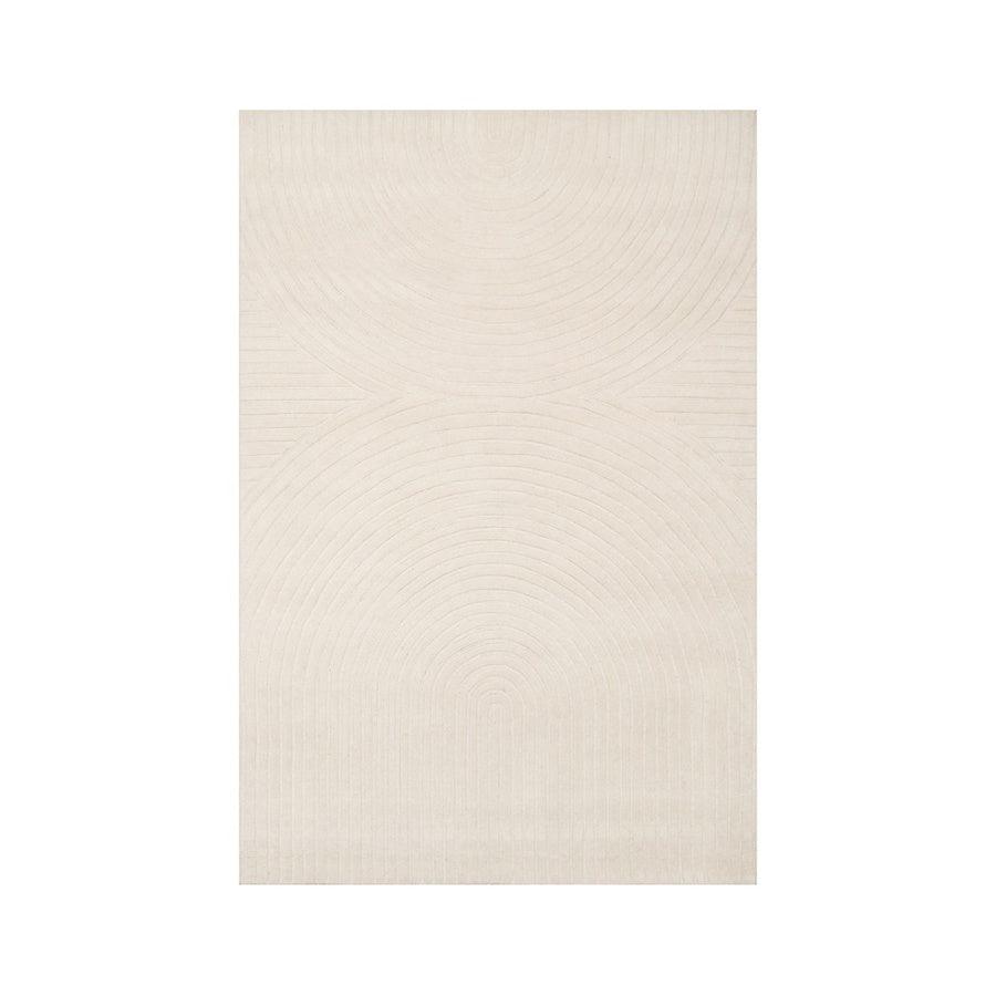 Pluto rug in ivory
