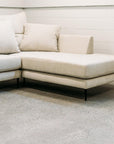 Monterey 3 piece modular sofa in copeland pumice