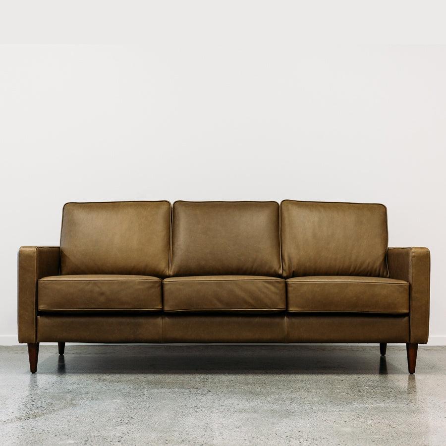 Chanel sofa in coronet olive