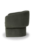Odyssey armchair in forest green