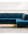 Voyager modular sofa - 2.5 seat & Corner Chaise - Copeland 'Ink'