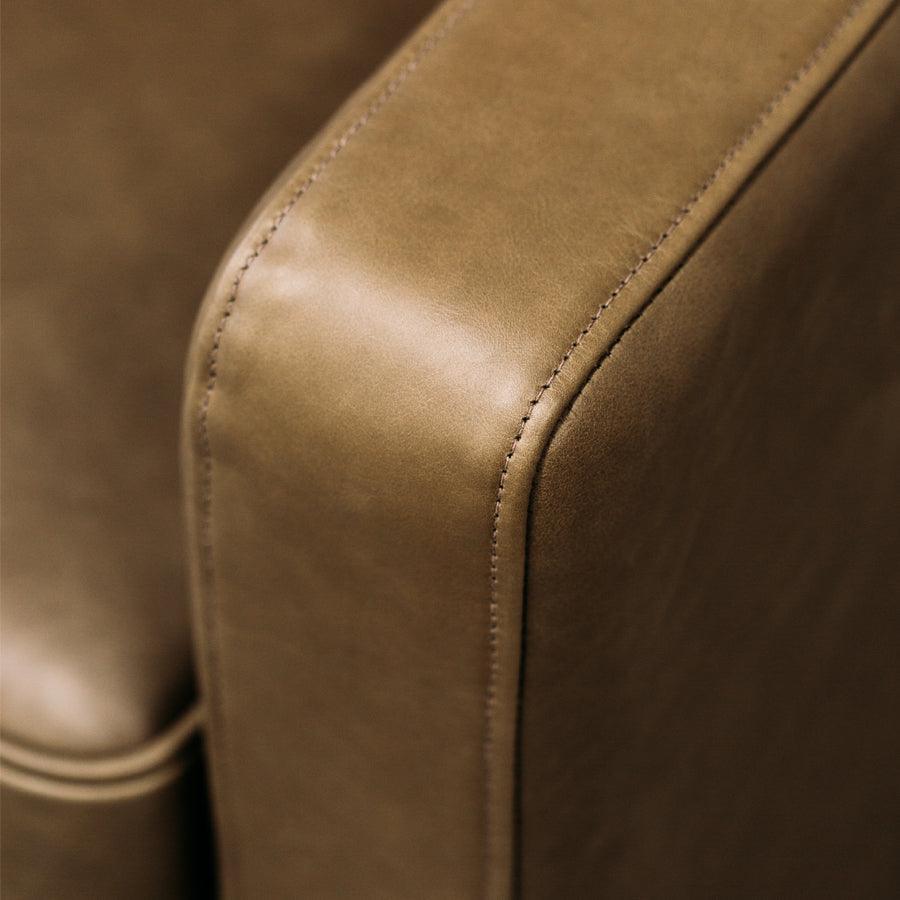 Chanel sofa in coronet olive