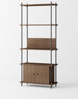 Moebe Shelving System - Cabinet - Walnut