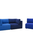 Vito 3 piece modular sofa in ashcroft ombre