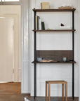 Moebe Shelving System Walnut - Desk