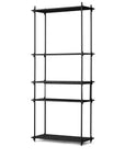 Moebe shelving tall - black