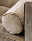 Monterey armchair in cleo truffle