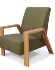 Mogambo armchair in octavius olive