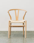 Wishbone dining chair in beech