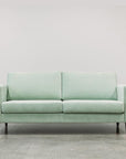 Tango sofa in plush sea-foam