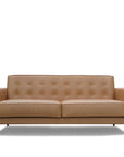 Ventura leather 2.5 Seat Sofa - Coronet Camel