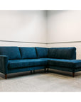Voyager modular sofa - 2.5 seat & Corner Chaise - Copeland 'Ink'