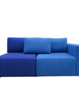Vito 3 piece modular sofa in ashcroft ombre