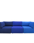 Vito 3 piece modular sofa in ashcroft ombre