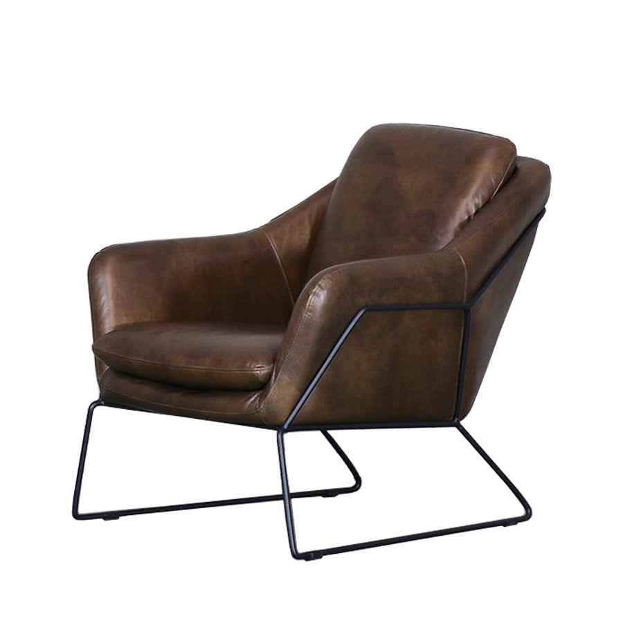 Nile leather chair