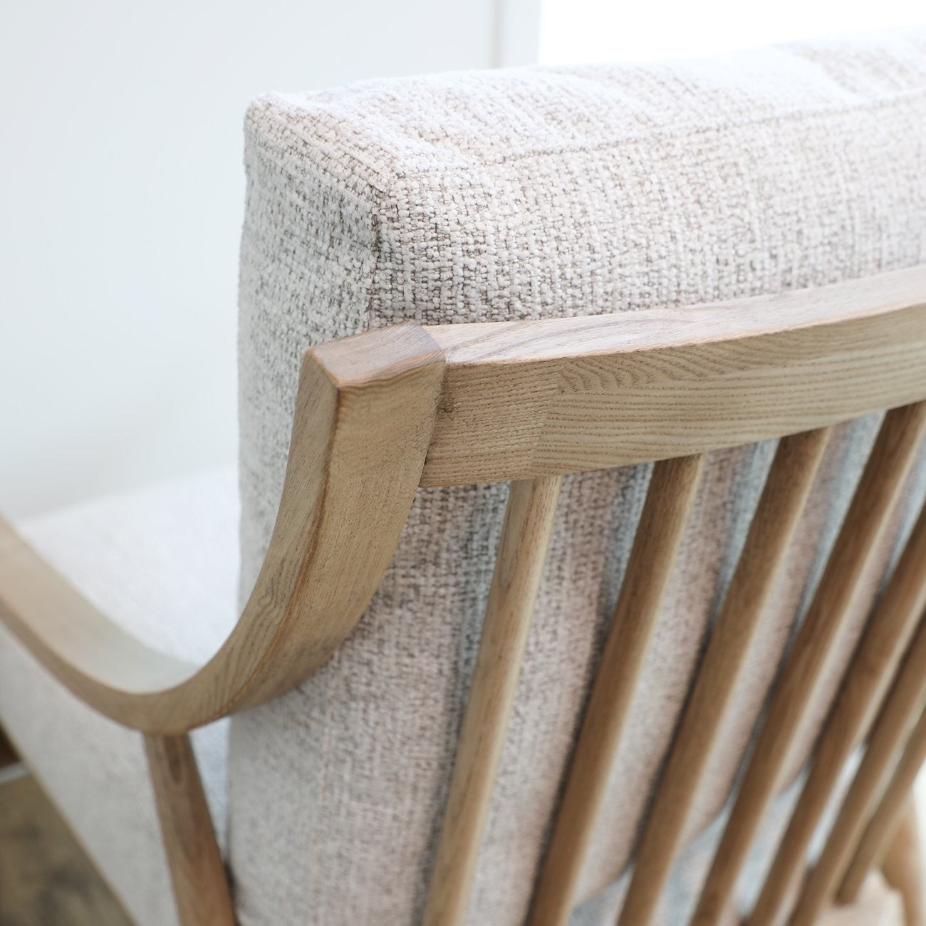 Grace Armchair in oatmeal