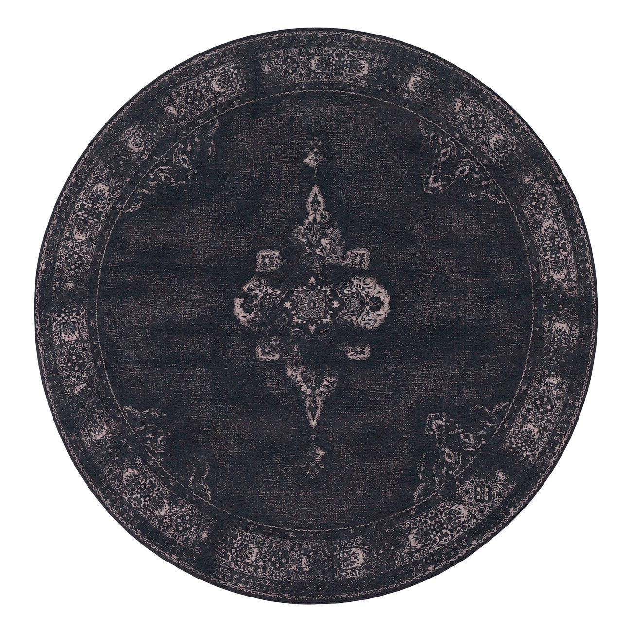 ANGELO circular rug | midnight