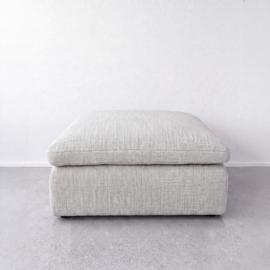 MORIYAMA | ottoman module - limestone