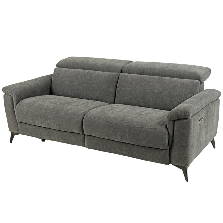 Muriwai Reclining Sofa in smoke 