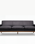 Ingrid sofa in black leather