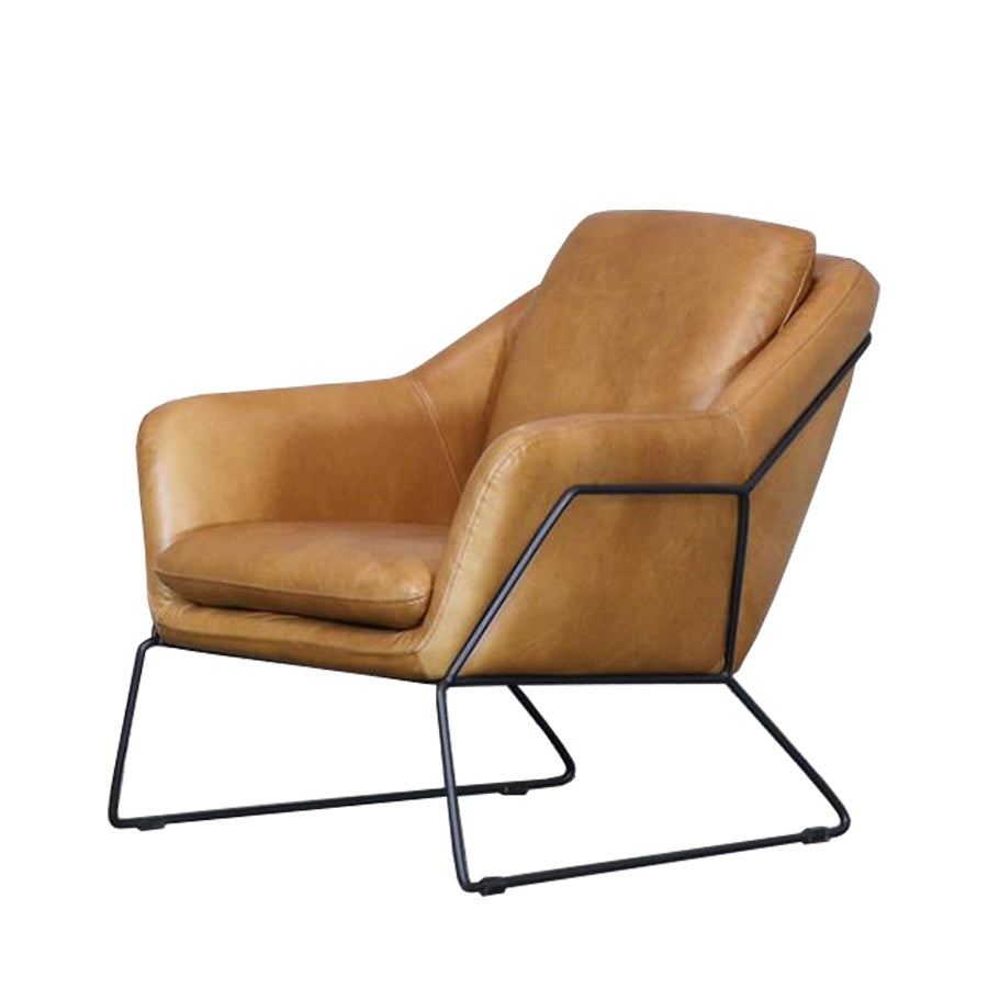 Nile leather chair