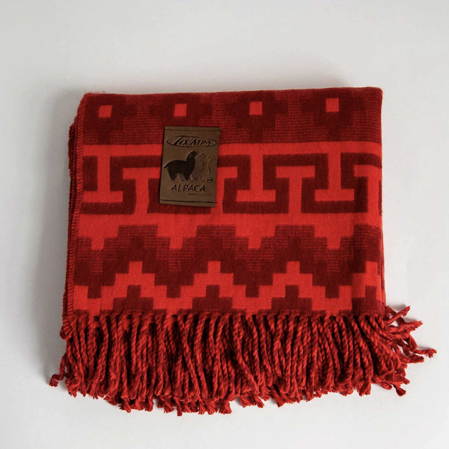 Alpaca wool blanket