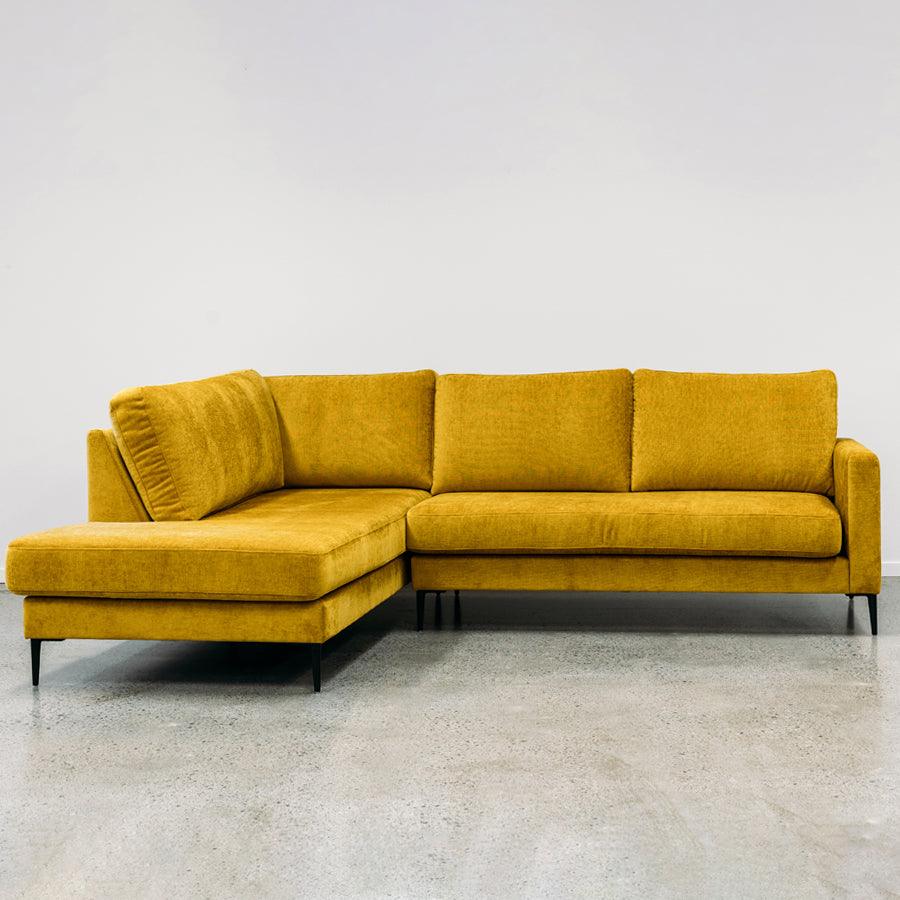 Voyager modular sofa in magma dijon