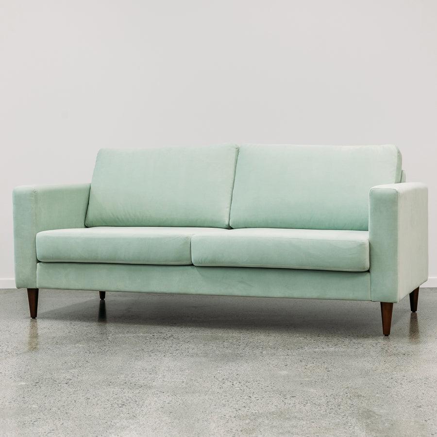 Tango sofa in plush sea-foam