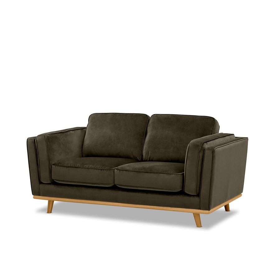 Aria 2 Seat Sofa - Cypress Cotton Velvet
