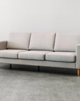 Tango modular sofa with reversible ottoman in felix smoke
