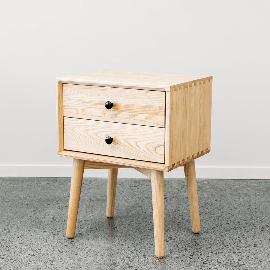 Osaka bedside table in ash