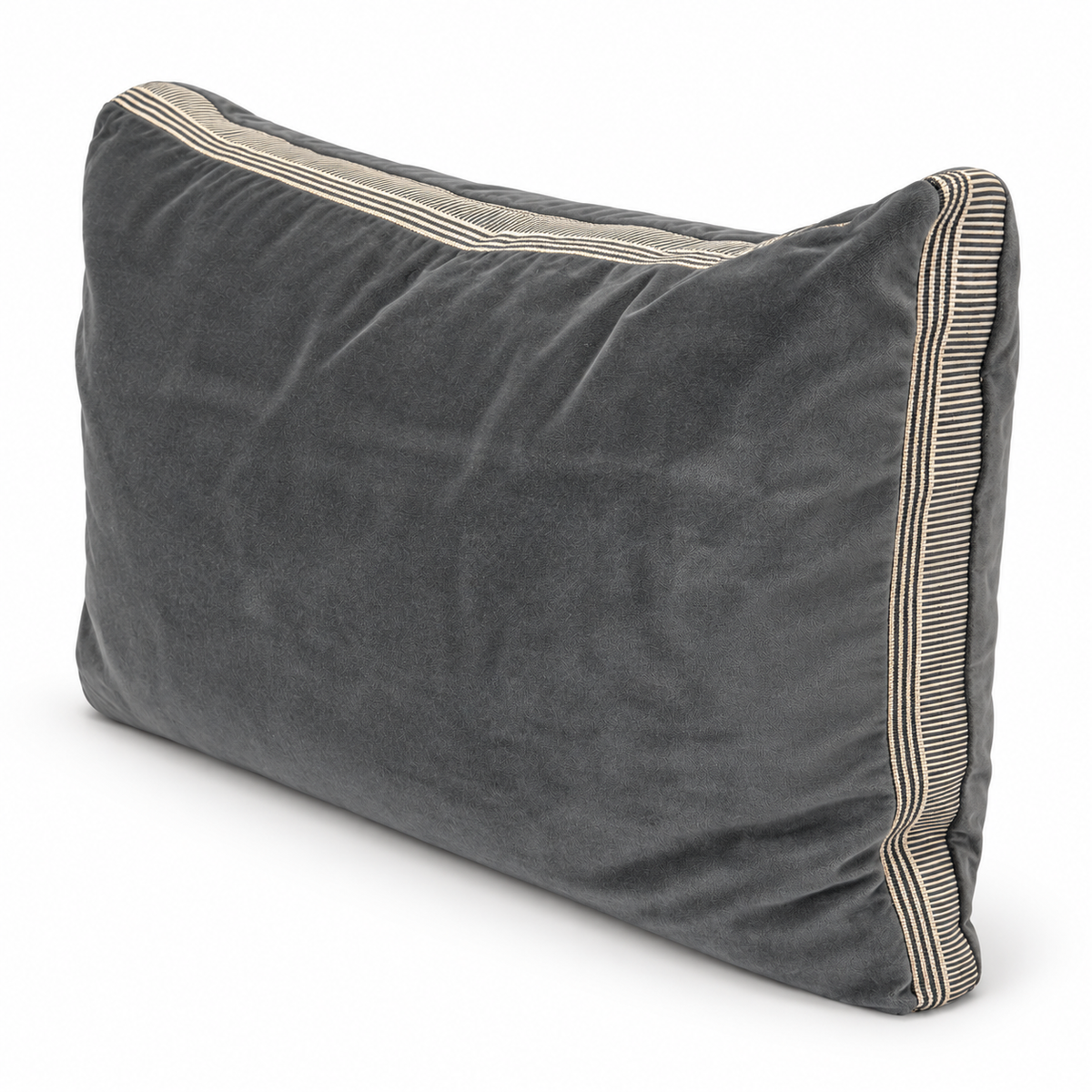 Riga Lumber Cushion | Charcoal