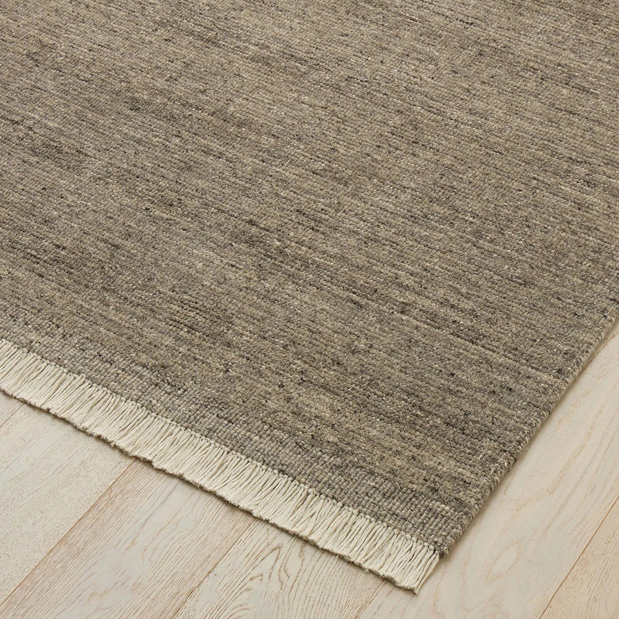 Anton wool rug ash